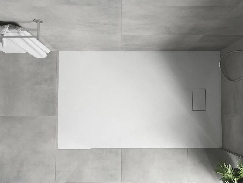 Mexen Hugo téglalap alakú SMC zuhanytálca 160 x 80 cm, fehér - 42108016