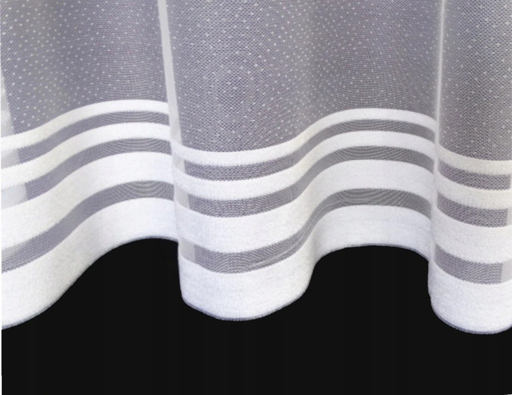 Mg Függöny 4105 Fehér 400x180cm Kész Szalaggal M