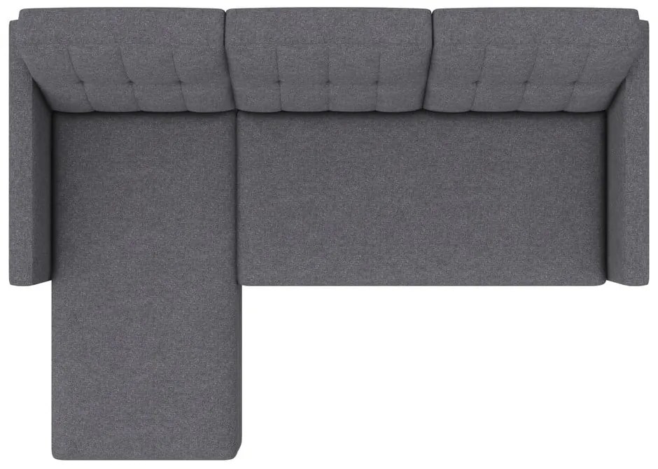 Szürke sarokkanapé Hartford – Støraa