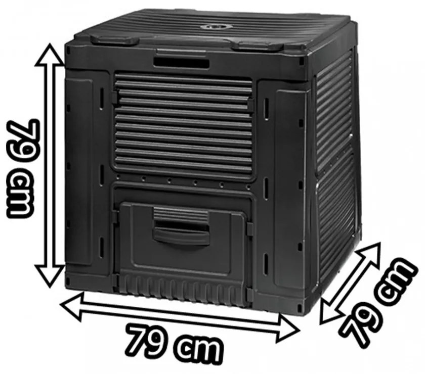 E-komposztáló, talapzat nélkül 470 l