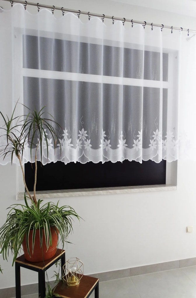 Mg Függöny 30441H Fehér 400X130cm készre varrva Bt M