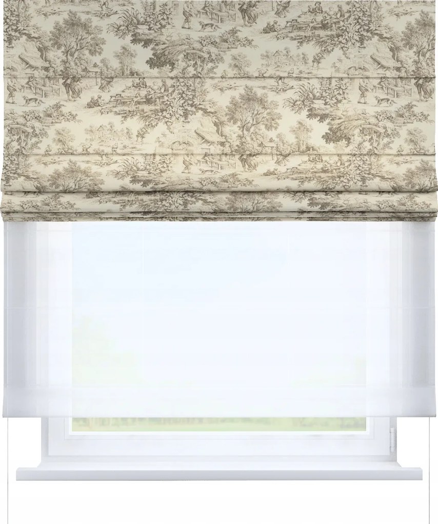 Kész római roló Duo 80x160cm bézs