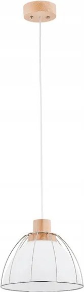 Egyedi függesztett lámpa Vivio Fából Készült lámpabúra a konyhai ketrecben