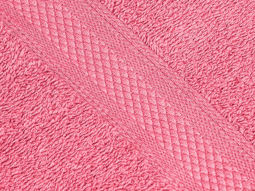 CLARYSSE ELEGANCE törölköző 70x140 cm korall, 100% pamut