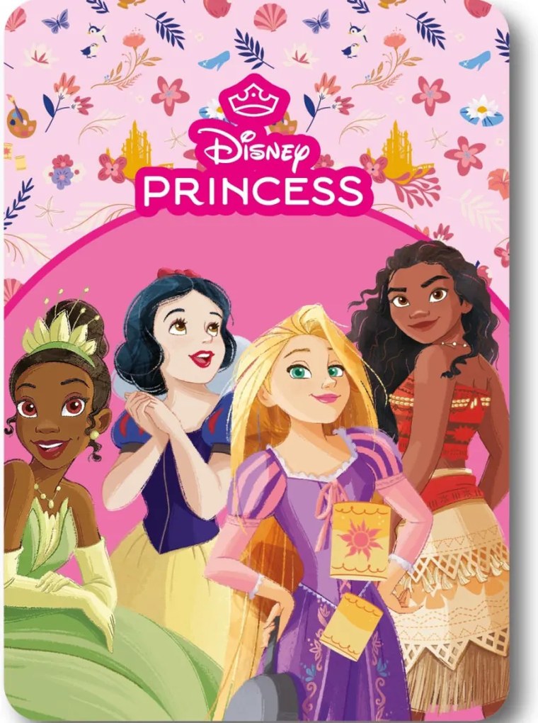 Disney Hercegnők Fairy Tale polár takaró 100x140cm