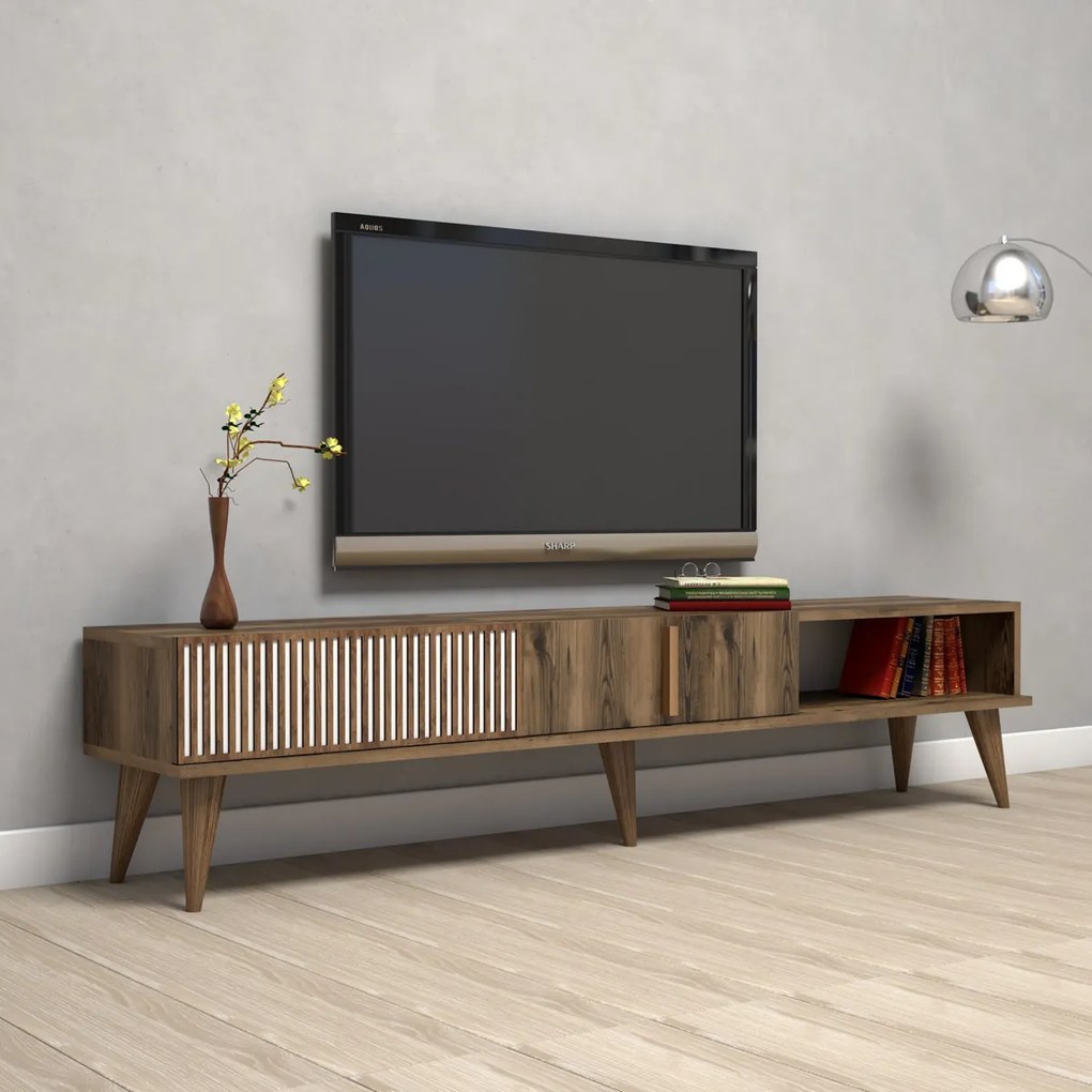 Milan Walnut TV-állvány