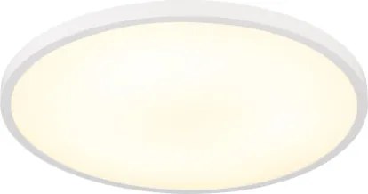 Globo 41566-20W Mennyezeti lámpa, matt fehér műanyag, felfelé is világít "háttérvilágítás", ø: 300mm, M: 35mm, tartozék: LED 20W 230V, 2400lm forrás, 1000lm kimenet, 4000K