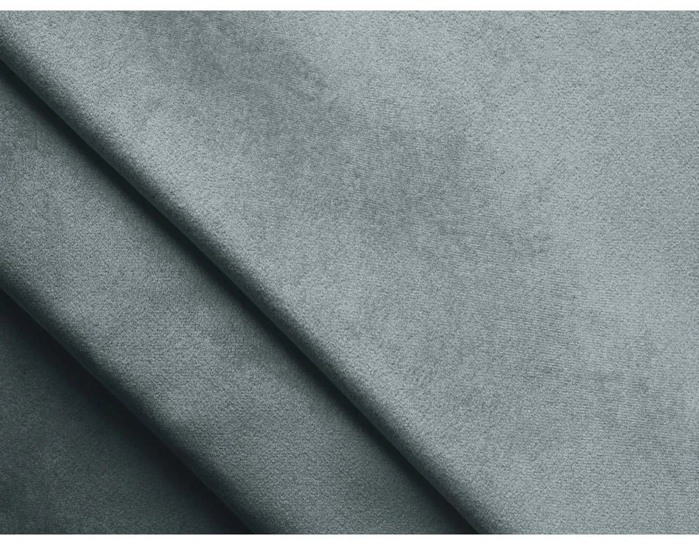 Világoskék bársony kanapé 232 cm Moana – Makamii