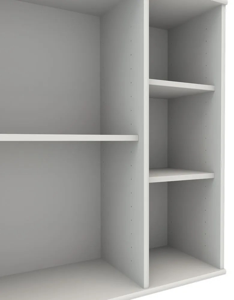 Fehér moduláris polcrendszer 68,5x69 cm Mistral Kubus - Hammel Furniture