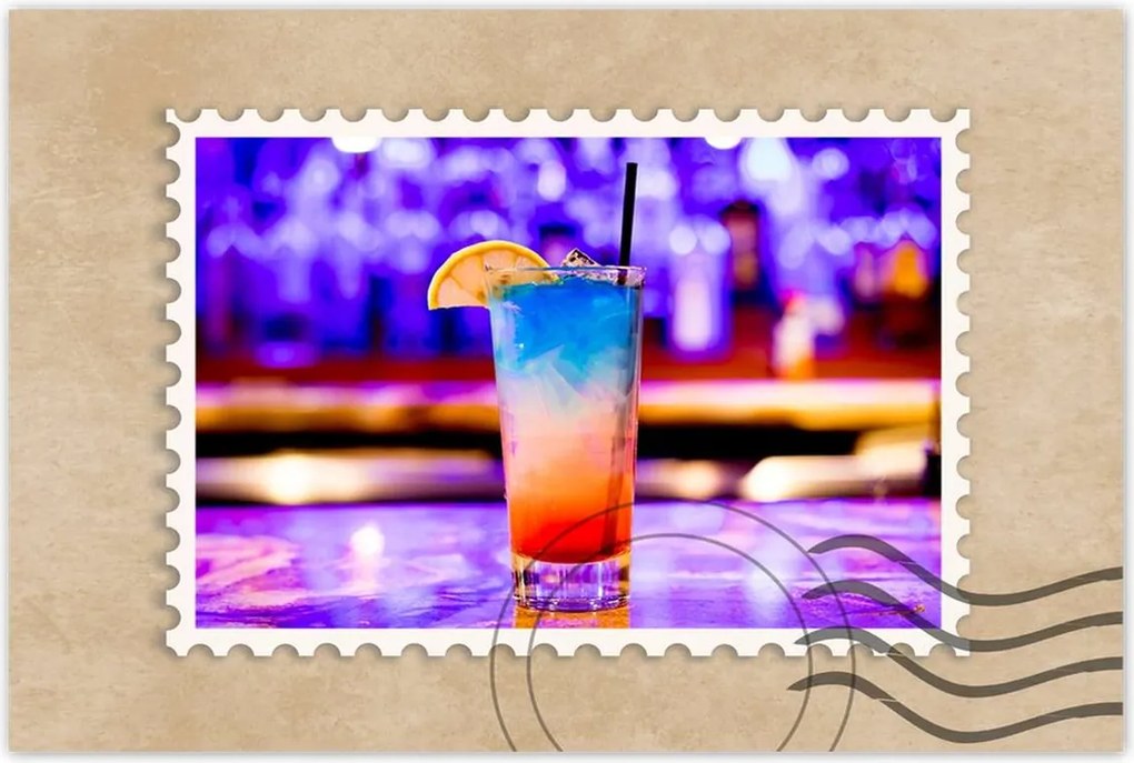 Poszterek 90x60 Színes ital Ital