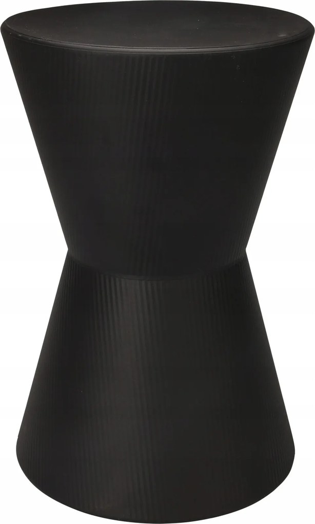 Diabolo Fém Oldalasztal Ø 29 CM Magasság 45 CM Fekete