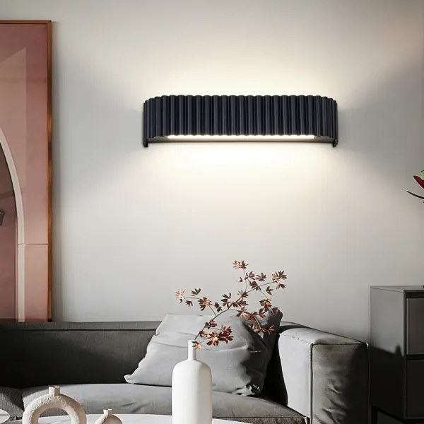 BRILAGI - fényerőszabályozható LED fali lámpa FALCON MODERN LED/14W/230V 40 cm fekete + távirányító