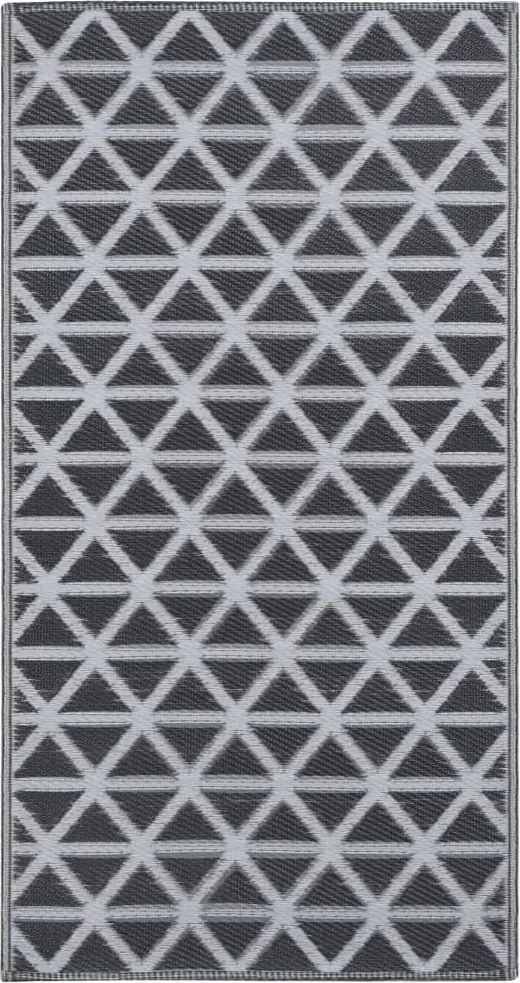 vidaXL kültéri szőnyeg ARAKIL fekete 160x230 cm PP