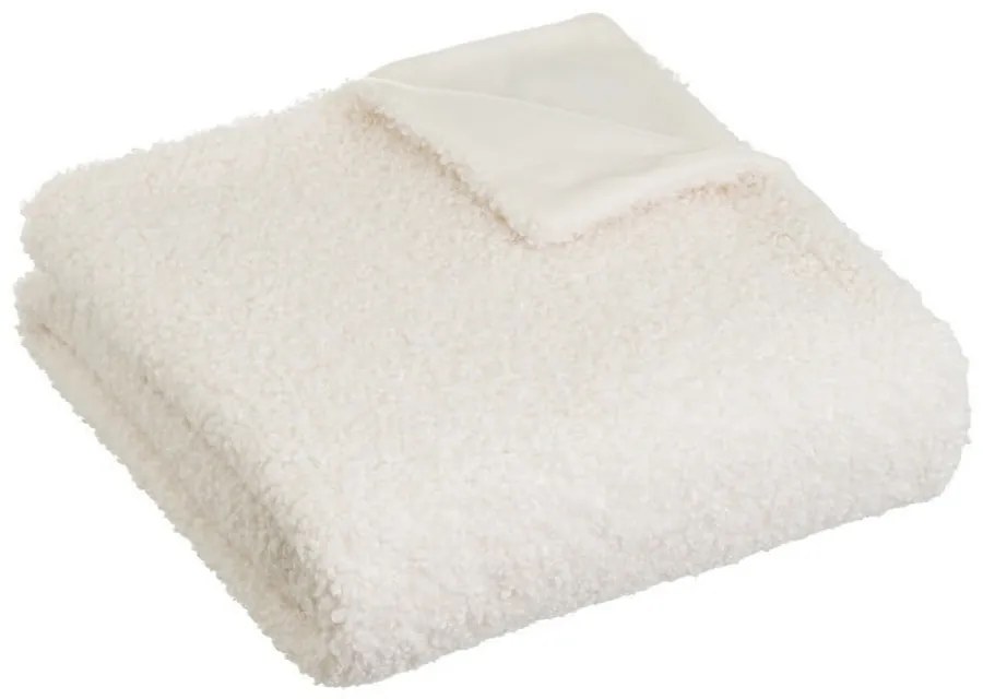 Fehér sherpa takaró 130x160 cm Sherpa – Casa Selección
