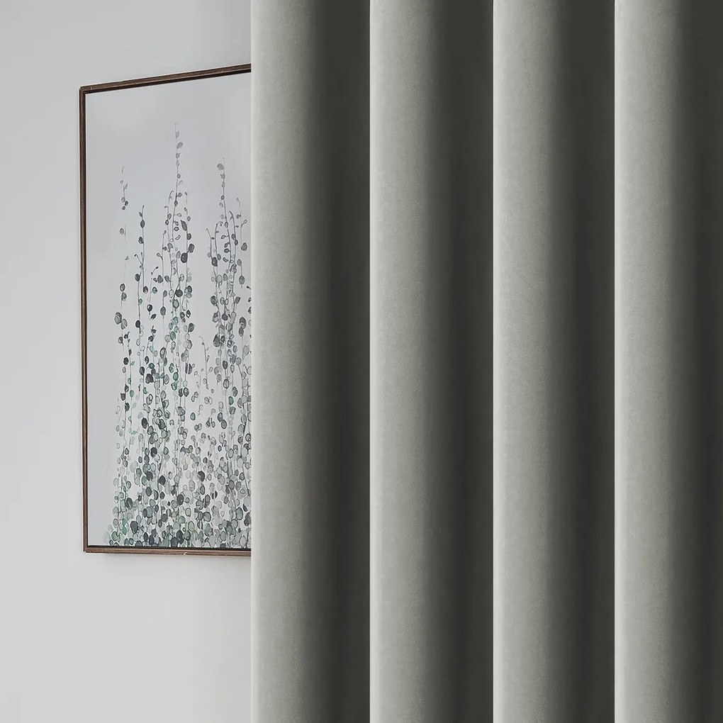 4Home Manila sötétítő függöny szürkészöld, 150 x 250 cm