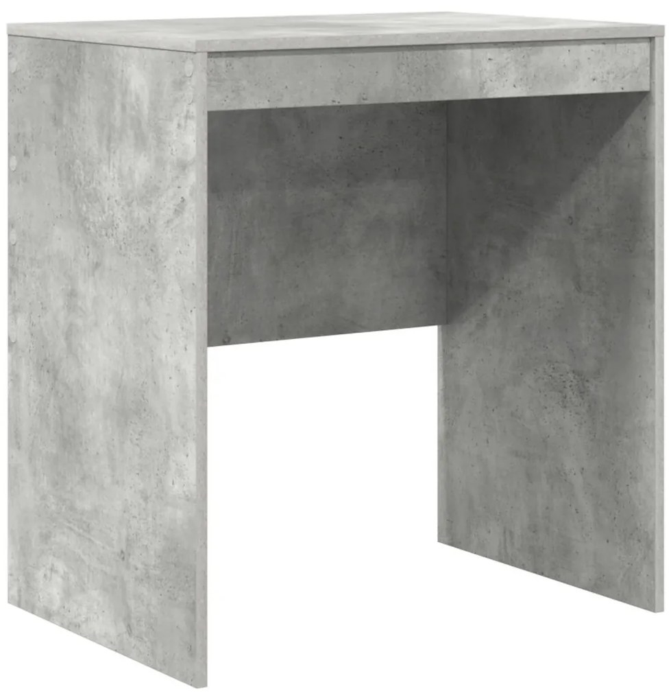 Íróasztal Beton szürke MDF beton hatású 70 x 50 x 76 cm Egyszerű