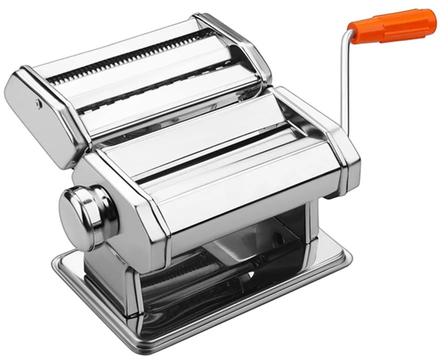 Kraft&Dele Házi Tésztakészítő gép, vastagság állítóval, rozsdamentes acélból