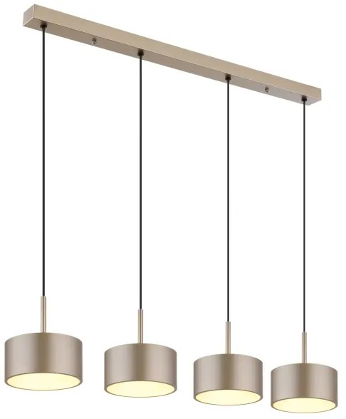 Globo 56964-4H - LED kábeles csillár RAYMOND LED/40W/230V 3000K sárgaréz