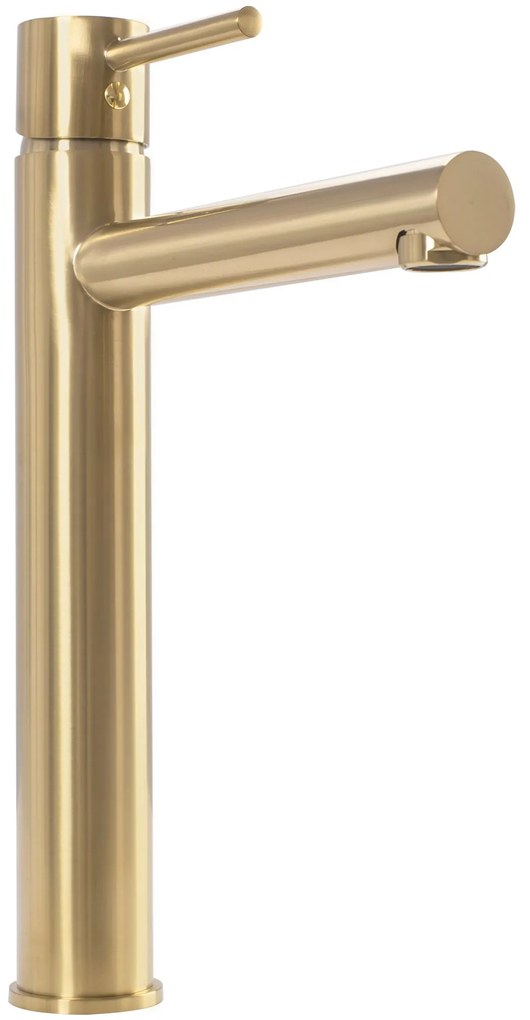 Fürdőszobai csaptelep Rea Tess Brush Gold High
