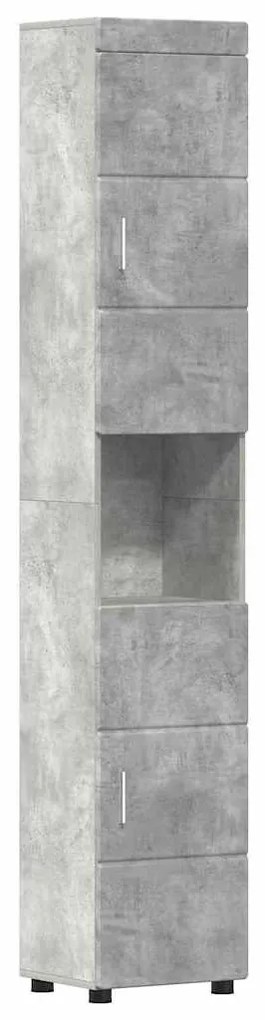 Fürdőszoba Székény TULUM Beton szürke 37 x 31,5 x 203 cm