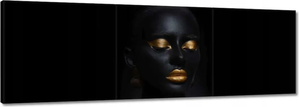 Festmények 120x40 Arany csend