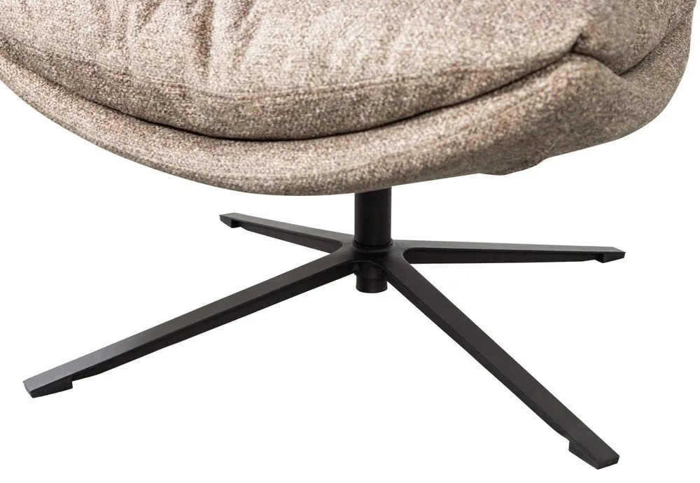 Natúr színű forgó fotel Arve – WOOOD