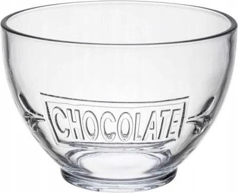 Miska Saláta tálaló felirattal 680 ml 12,7 x 9 cm átlátszó