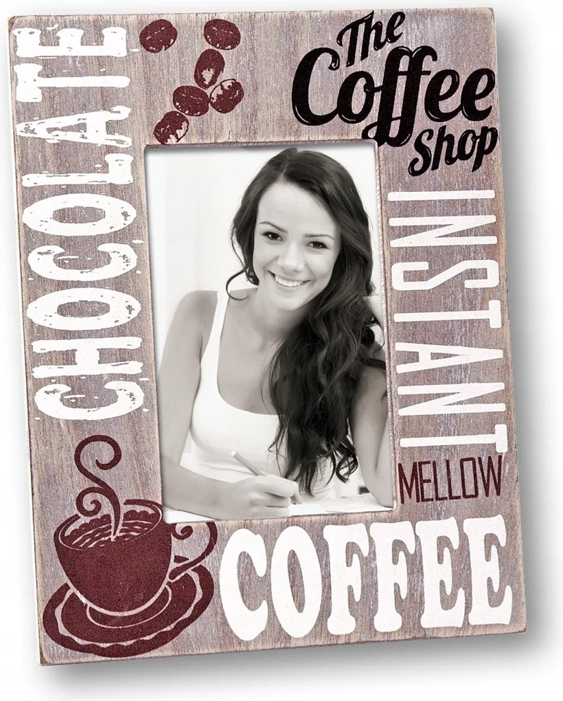 Konyhai képkeret a konyhába stílusos csokoládé