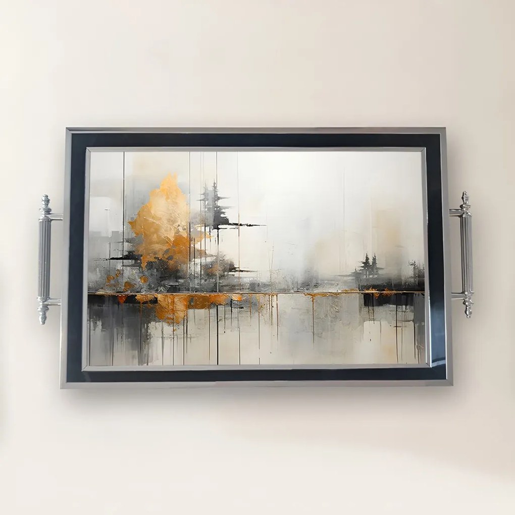 Üveg tálca, 38×24 cm – TPG9811