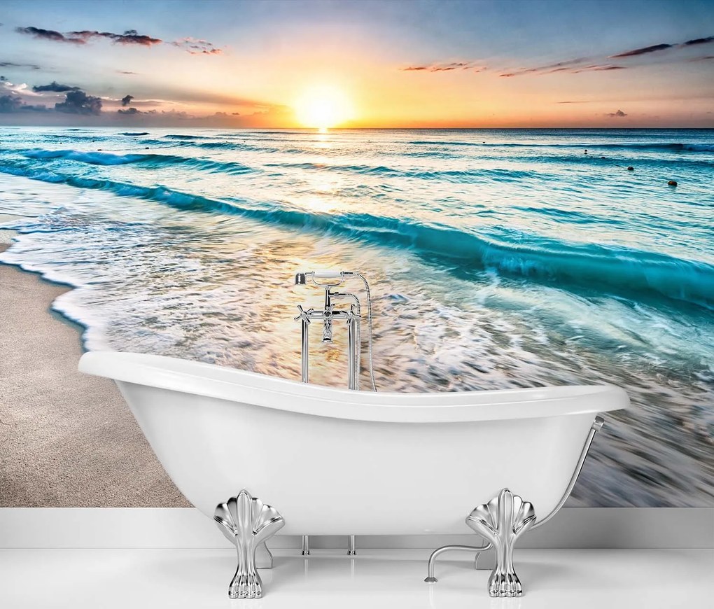 Gario Fotótapéta Tengeri hullámok Anyag: Vlies, Méret: 100 x 70 cm