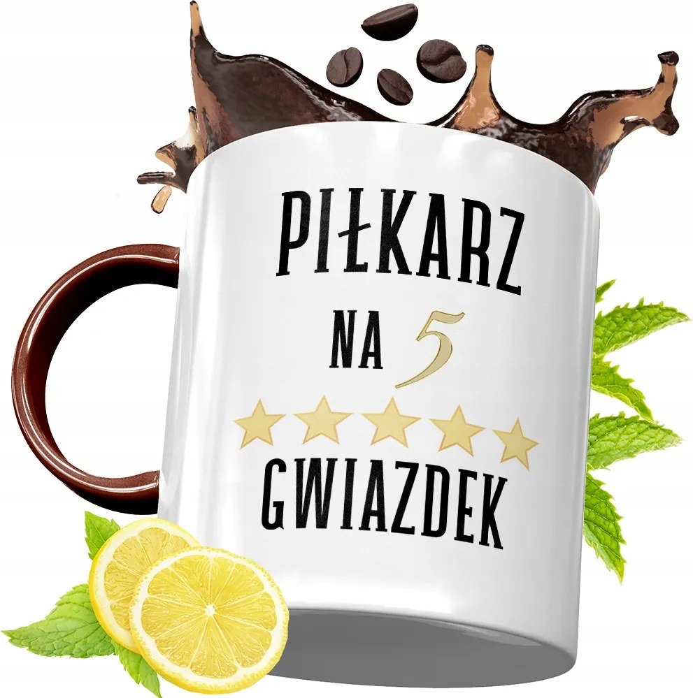 Bordó Bögre Labdarúgónak Születésnapi Ajándék fényképes nyomtatással