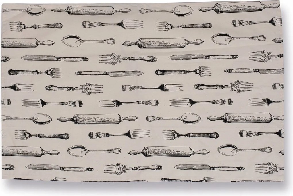 Konyhai Törlőkendő nyomott mintás pamut Konyhai Törölköző 40x60 cm Tadar