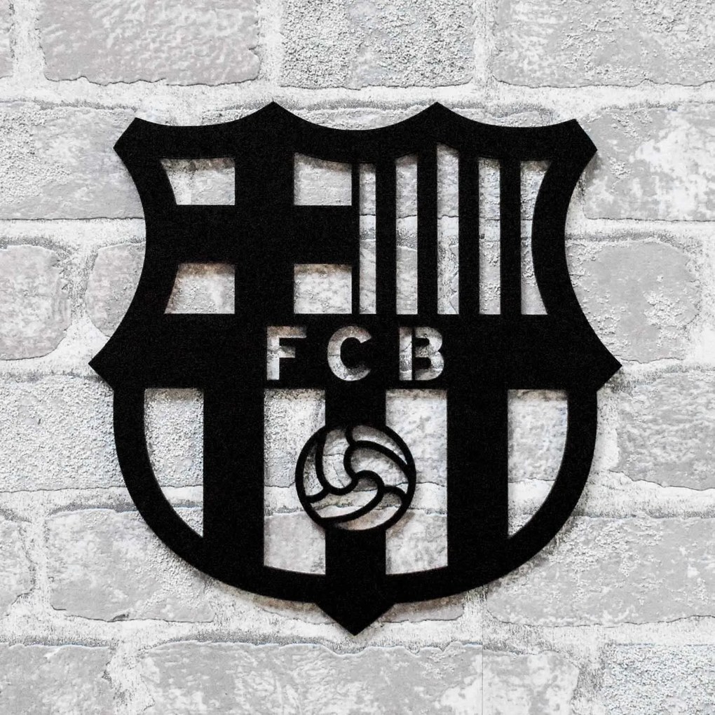 DUBLEZ | Fából készült logó - FC Barcelona | Fali kép