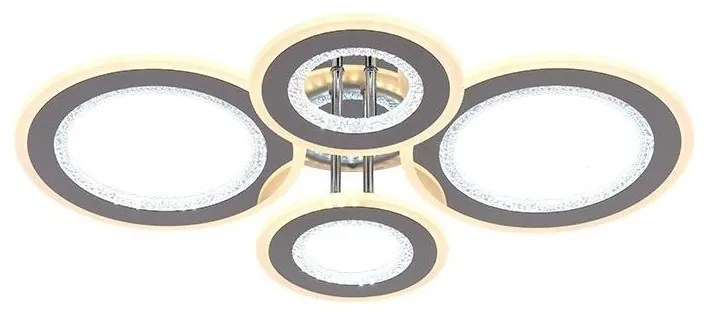 LED Dimmelhető felületre szerelhető csillár LED/100W/230V 3000-6500K + távirányítás