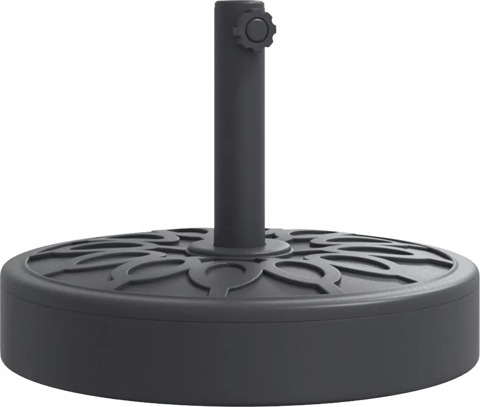 vidaXL kerek napernyőtalp rúdhoz Ø38 / 48 mm 25 kg