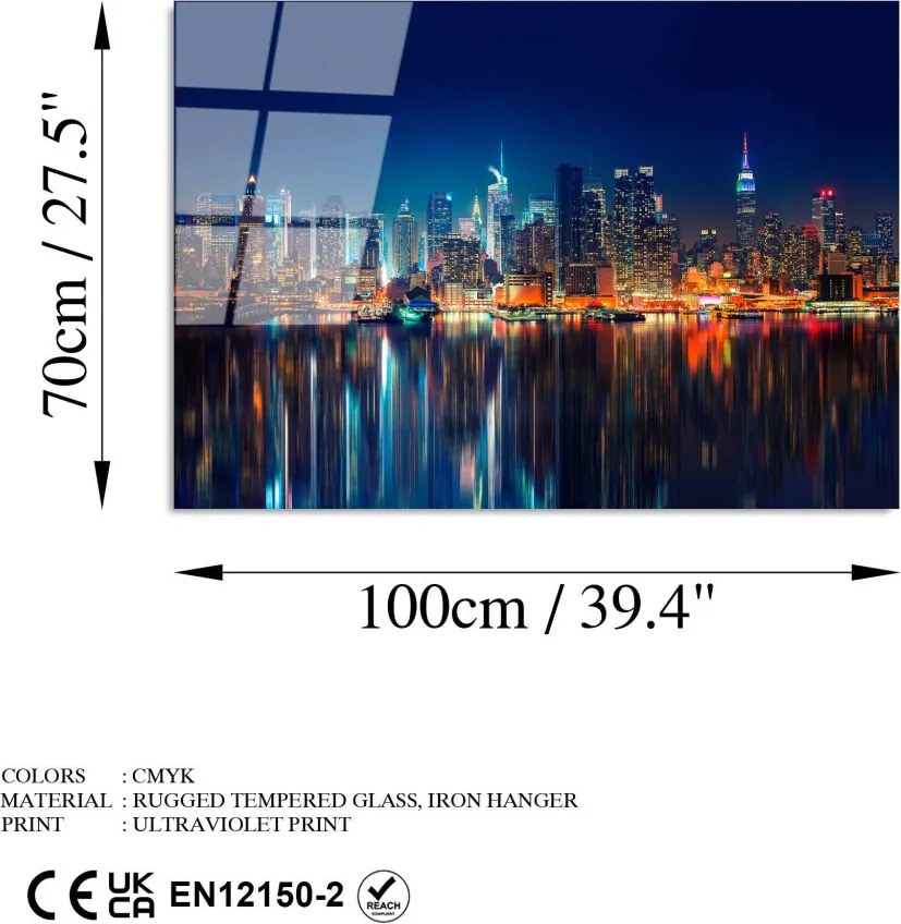 Üvegkép, 70×100 cm – UV-039