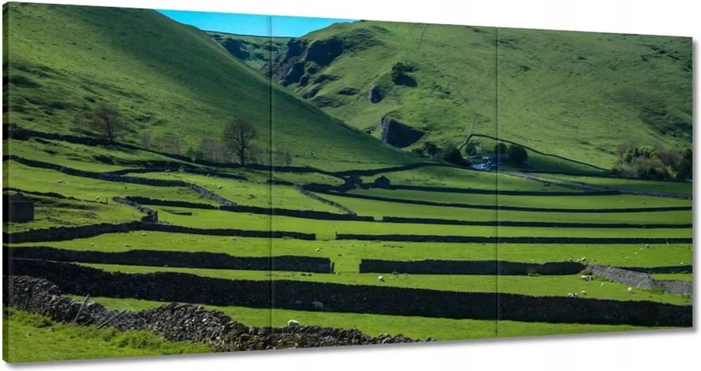 Festmények 120x60 Ír tájkép