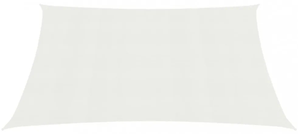 fehér HDPE napvitorla 160 g/m² 2,5 x 3,5 m