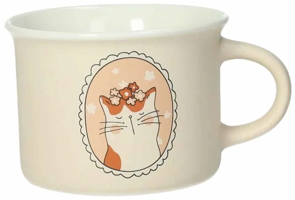 Porcelán bögre szett 4 db-os 150 ml Cani e Gatti – Brandani