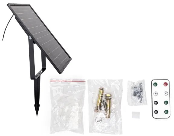 Aigostar - dimmelhető napelemes LED-szalag LED/20W/3,2V 20 m 6500K IP65 + távirányító