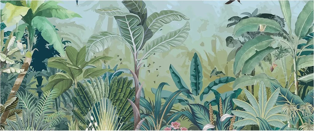 Stílusos Dekoratív fotótapéta Flizelin Trópusi természet 250x104