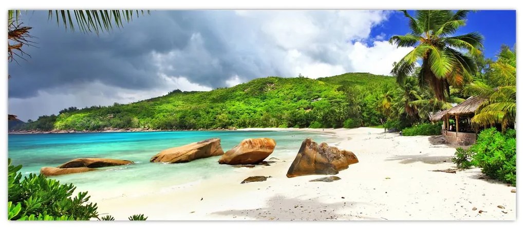 Kép - Takamaka, Seychelles (120x50 cm)