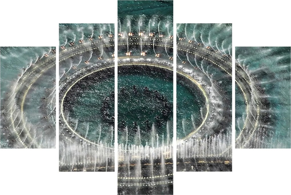 Szökőkút képe (150x105 cm)
