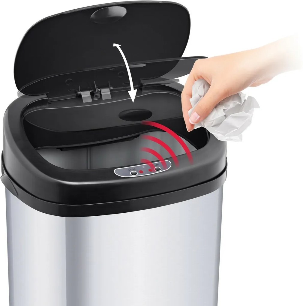 Lamart Sensor LT8021 érintés nélküli szemeteskosár, 30 l, 30 l