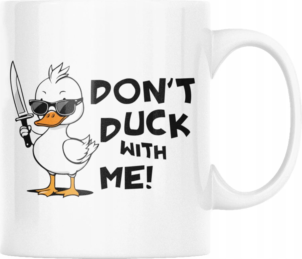 Dont Duck Bögre Vicces Ajándék Születésnapra 330ml Csomagolás