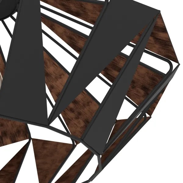 Eglo 43399 - Mennyezeti lámpa CARLTON 6 1xE27/60W/230V