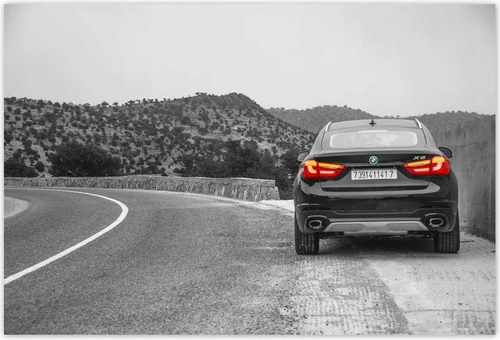 Fotótapéta 104x70 Bmw fekete X6