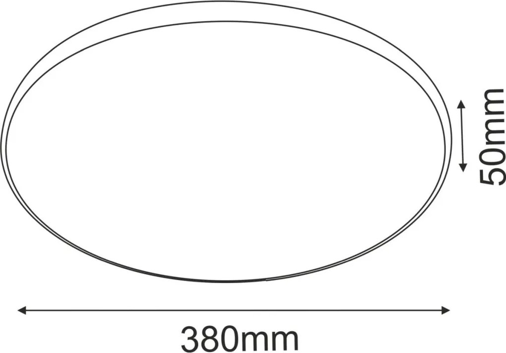 Antigo Ika 1064 Süllyesztett mennyezeti lámpa 1x32W/LED 4000K 2200lm IP54