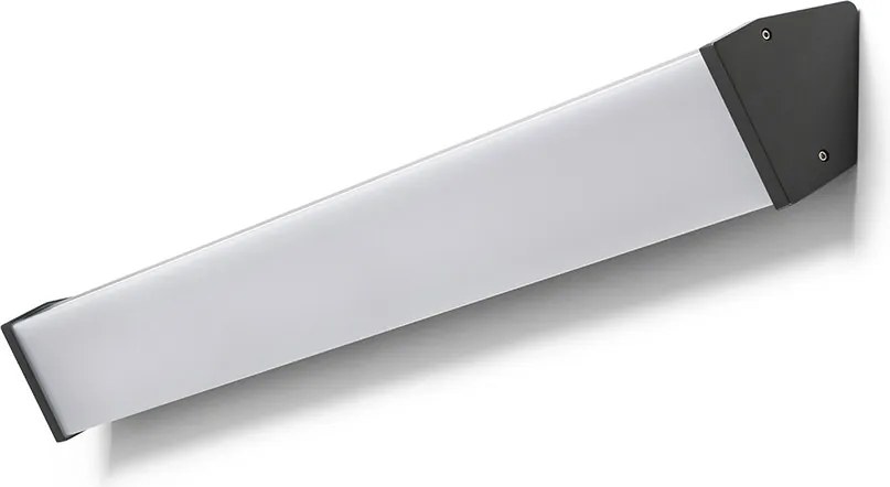RENDL SANTOS 90 nástěnná antracitová 230V LED 50W IP65 3000K