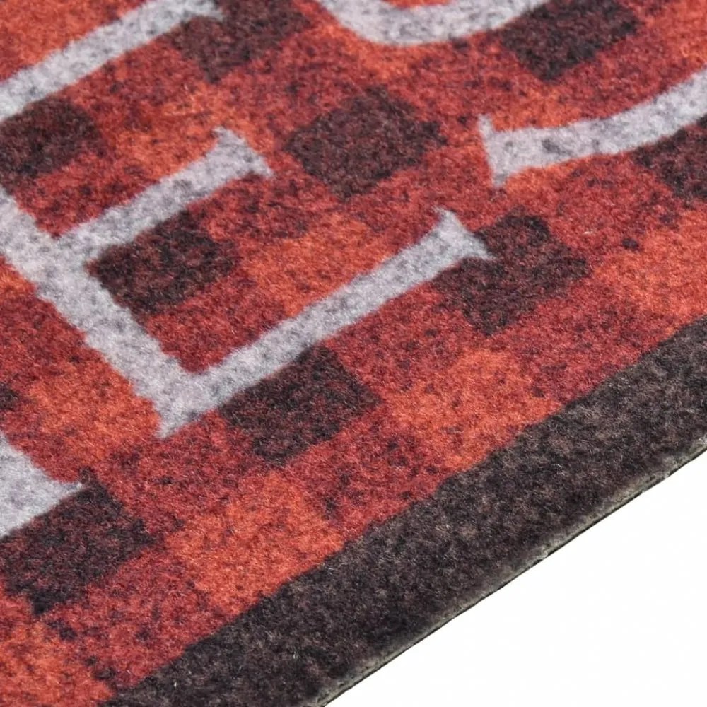 paradicsommintás mosható konyhaszőnyeg 45 x 150 cm